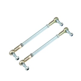 REPAIROCK 2pcs M8 210mm Steering Tie Rod Ball Joint for 50cc 70cc 90cc 110cc 125cc 150cc 200cc 250cc ATV Four Quad Steering Suspension Auto Replacement Parts