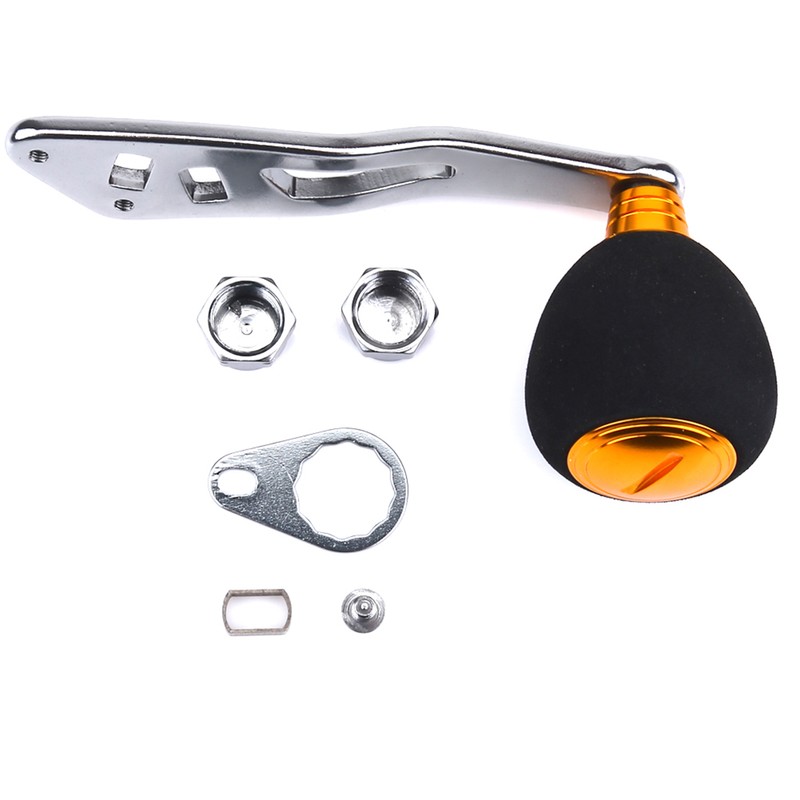 3 Colors Aluminum Knobs Fishing Reel Handle for Baitcasting Tackle