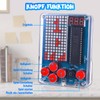 Pemenol DIY Soldering Electronic Building Kit Game Console with Four