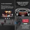 Audífonos Gaming InEar, con Micrófono Desmontable (Negro)