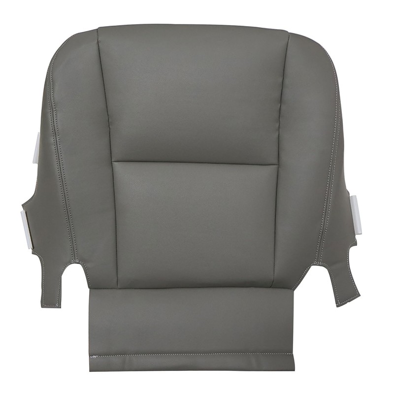 NLQR Front Driver Seat Perforated Replacement Seat Cover Charcoal Gray