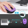 LeadsaiL Wireless Mouse for Laptop, 2.4GHz Silent USB Mouse, Slim