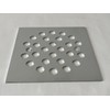 Poyde 4-1/4 Inch Screw-in Square Floor Drain Cover Replacement Shower