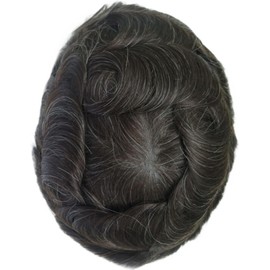 Tupé de piel fina inyectado(1C#_130%_CENTER CROWN_8X10)