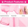 Patelai 5 Pcs Cat Bathing Bag Set Cat Grooming Bag