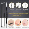 Pimple Popper Tool Kit - Boxoyx 10 Pcs Blackhead Remover