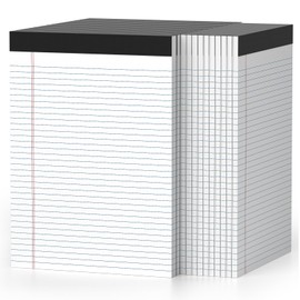 24 Pcs Legal Pads 8.5" x 11" College Ruled Note Pads 8.5 x 11.75 Inch Micro-Perforated Notepad 720 Sheets in Total Lined Writing Paper Notebook for Office, School Supplies & To-Do Lists 30 Sheets/Pad