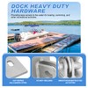 Venussar Floating Dock Hinges Kit, Pack of 2 Floating Dock