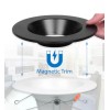 Nicor DLR566091203KBK DLR56(v6) 5/6-inch 900 Lumen 3000K Recessed LED Black