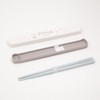 PEANUTS HS 16 Pull Lid Chopsticks Case Set, 7.7 inches