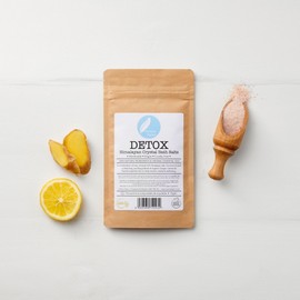 Corinne Taylor | Detox Himalayan Bath Salts | Lemon, Ginger & Fennel | Restores Vitality & Wellbeing | Organic & Natural | 75g