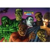 Williams MONSTER BASH Pinball Machine Alternate Translite 01