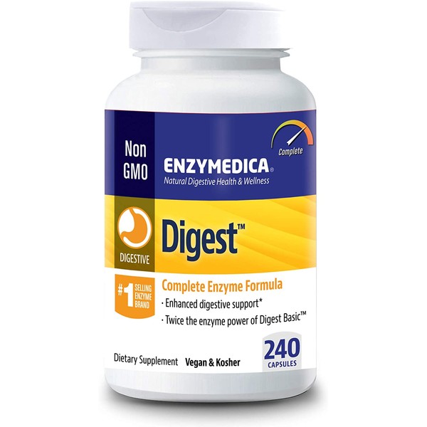 Enzymedica, Digest, Digestive Enzymes, 240 Capsules
