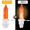 Mudder 100 Count Christmas Tree Lights Replacement Bulbs Mini Incandescent