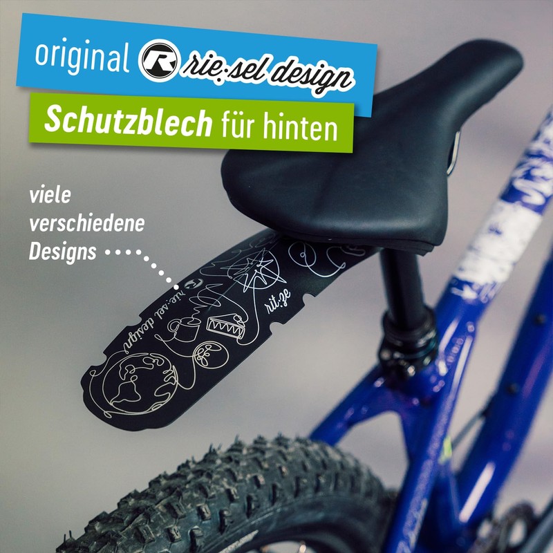 Riesel Design® - rit:ze - Mudguard for the Saddle/Road Bike