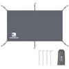 Waterproof Tent Footprint Camping Tarp - Ultralight Tent Floor Saver,Multifunctional