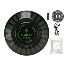 RGB Sound Pickup Light Round Colorful with Fragrance Aroma Diffuser Voice Activated Pickup Lights for Car Party