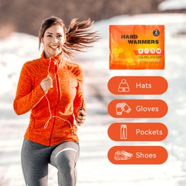 GENTLAN Hand Warmers, Air Activated Hand Warmer Disposable，Natural Odorless Hand Warmer Long Lasting Heat, 10 Counts Individual Natural Odorless Handwarmers Pack, Multipurpose Body Warmers