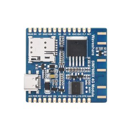 Waveshare SIM7600E-H 4G-Module, Used for Windows/Linux Dial-up Internet Access, Cloud Platform Communication, GNSS Locating, Compatible with Raspberry Pi/Jetson Nano/ESP32/STM32 Programming Platforms