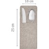 Miqio ® - Design Felt Cutlery Bags, Washable, Set of