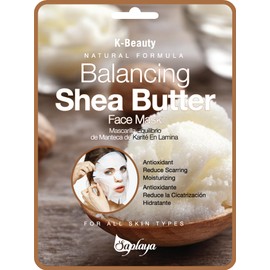 Saplaya Face Masks 6 Pack Scented Facemask Sheets Skin Care Mask Single Scent K-Beauty Natural Formula