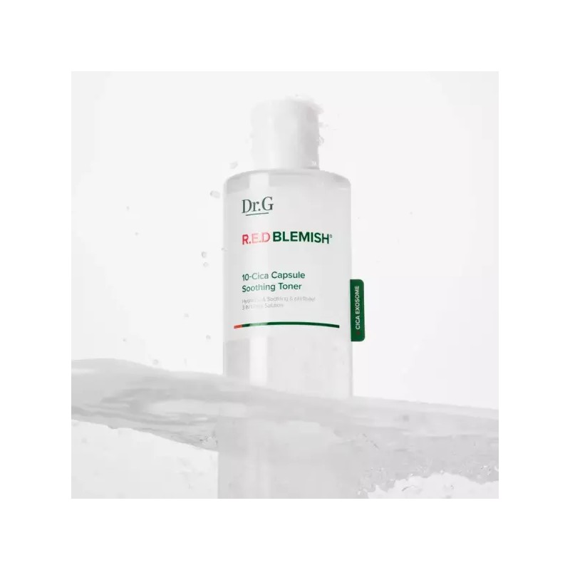 Dr.G 닥터지 레드 블레미쉬 10-시카 캡슐 수딩 토너 300ml 2개