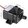 LEDGLE Mini bomba de agua sumergible de 240 L/H, DC