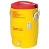 Beverage Cooler, 5 gal., Yellow