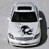 Vinyl Decals for Car Hood Animal Flaming Tribal Eagle Bird