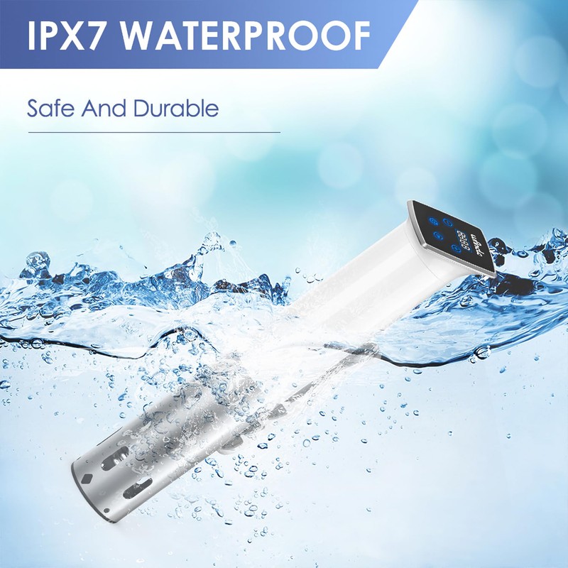 Wancle Sous Vide, Sous Vide Cooker Machine, Immersion Circulator, IPX7