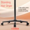 Hooded Hair Dryer, Professional Standing Hair Dryer with Time Setting,