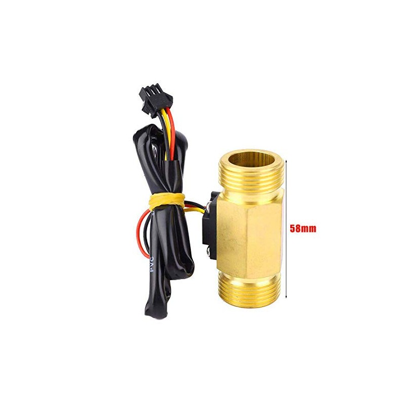 tooloflife HA7694C Water Flow Sensor POWERTOOL Hall Effect Flow Meter