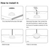 LEDLightsWorld 2.5 inch Black LED Recessed Lighting, Dimmable 5W Retrofit