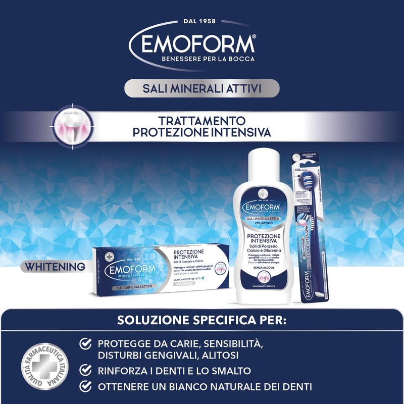 Emoform Intensive Protection 75ml with Potassium and Calcium Salts -