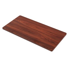 SANODESK Universal Tabletop 40"x24"x1" Thickness One-Piece Table Top Rectangular Particle Board for Standing Desk and Home Office Desk Countertop DIY,Mahogany Desk Top