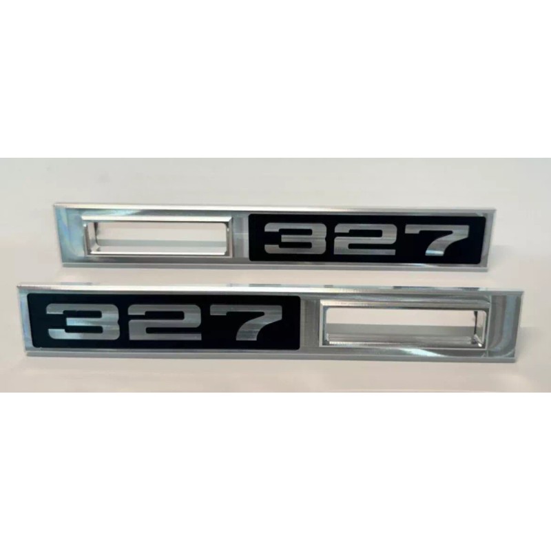 Knies Machine 1969 Chevy Chevelle '327' Emblem Side Marker Light