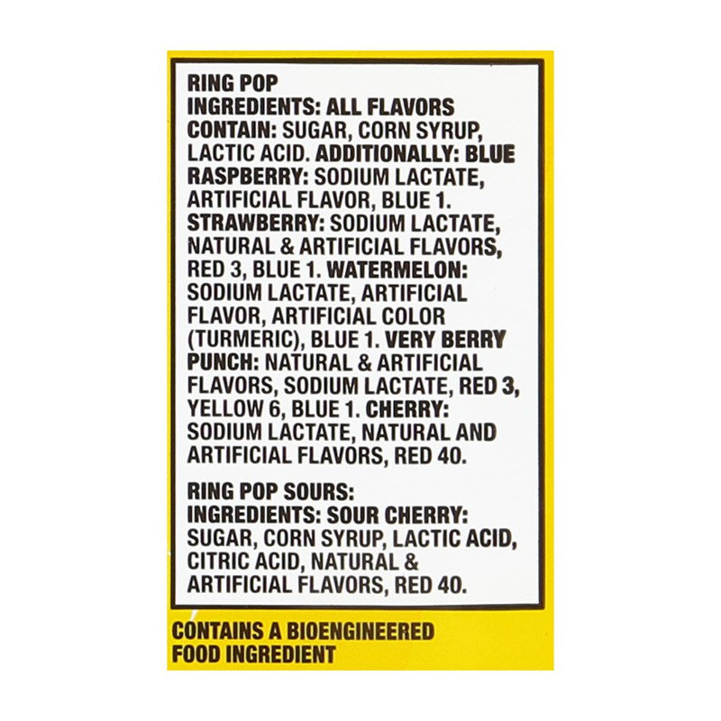 Ring Pop Individually Wrapped Bulk Lollipop Variety Party Pack –