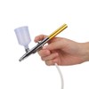Green Portable Oxygen Injection Machine Airbrush Gun Spray Gun Nail