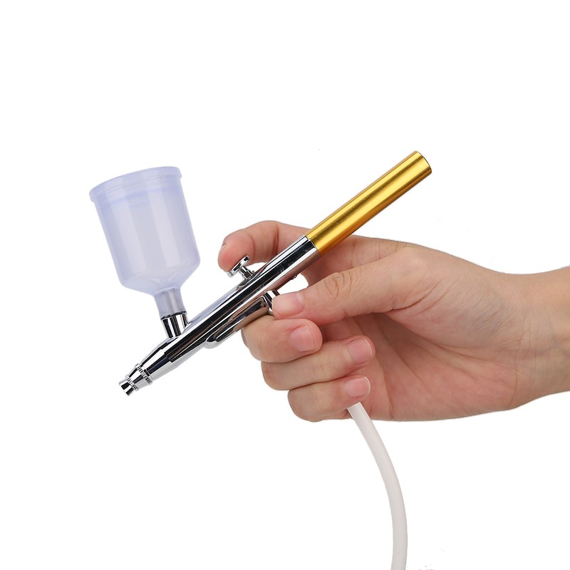 Green Portable Oxygen Injection Machine Airbrush Gun Spray Gun Nail