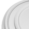 HEVSTIL Silver Ceiling Medallion PU Ceiling Medallion for Light Fixtures