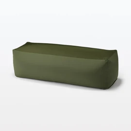 MUJI 83435707 Rectangular Sofa Cover Fits Body, Khaki, Width 47.2 x Depth 15.0 x Height 15.0 inches (120 x 38 x 38 cm), Polyester Plain Weave