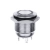 Larcele JSANKG-02 Waterproof Push Button Metal Mini Press Button with