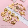 80pcs Western Cowboy Themed Charms Set - Zinc Alloy 3D