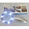 LED Lighted Magnifier 6X Stylish Handheld Illuminated Magnifying Glass with