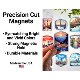 Delhi India Souvenir Die-Cut Flat Decorative Flat Magnet