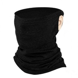 Earloop Neck Warmer Black 2ea
