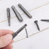 sourcing map 10pcs H4 Hex Screwdriver Bit 1/4" Hex Shank