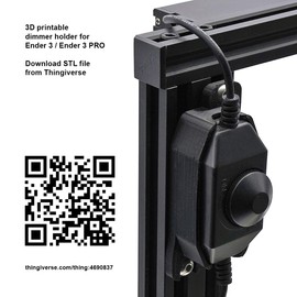 Gulfcoast Robotics] 24V Premium White LED Light Upgrade for Ender 3 and Ender 3 PRO 3D Printers