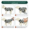 Kuoser Recovery Suit for Dogs After Surgery, Dog Surgery Leopard