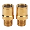 RISK Bike Pedal Extender Titanium Alloy Bicycle Pedal Extended Spindle